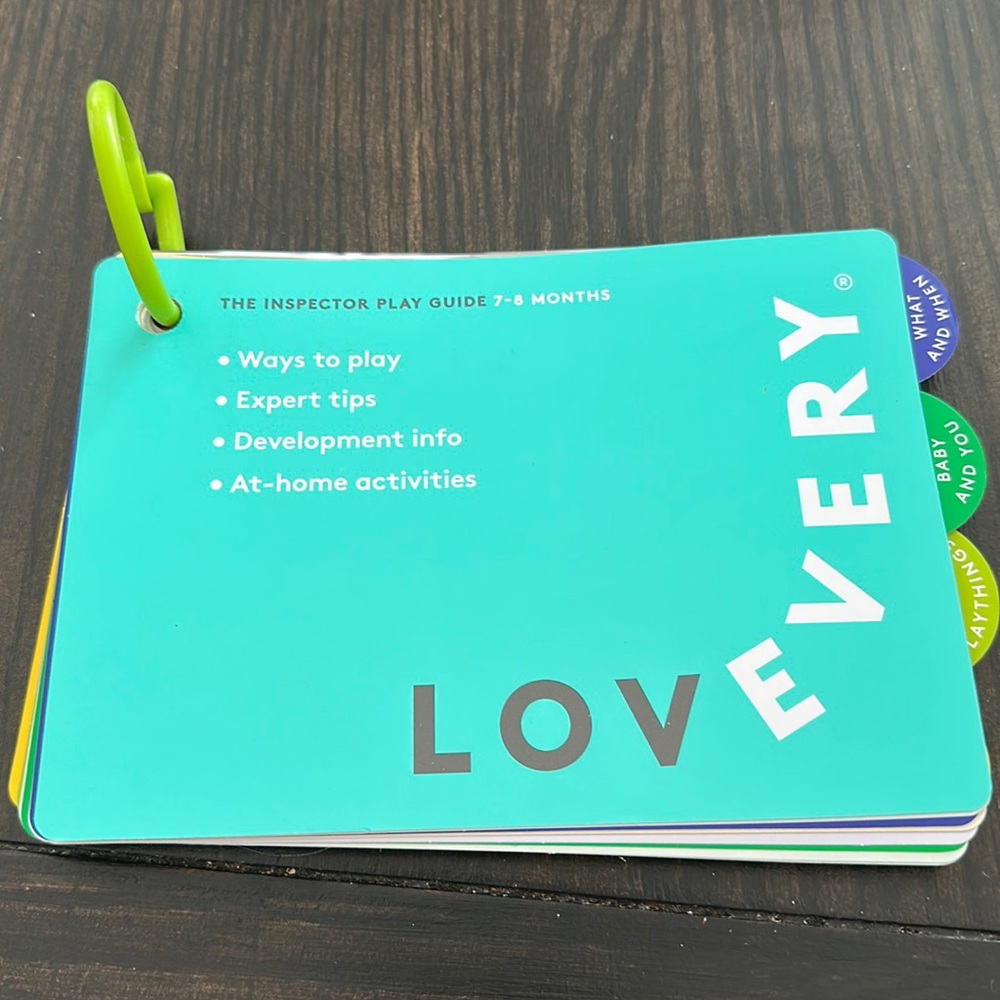 Lovevery Inspector Play Guide